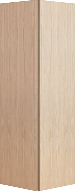 Flush Hollow Core Unfinished Birch Interior Closet Bi-Fold Door