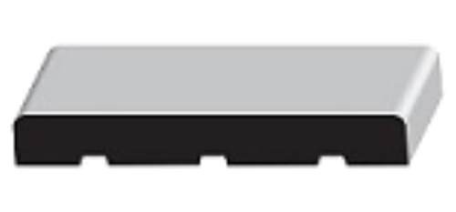 Set of (2) Primed Pine Flat Interior Door Jamb Molding