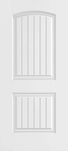 2-Panel Cheyenne Smooth Exterior Fiberglass Door