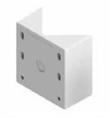 White Finyl Line 45 Degree Adapter, Includes (1) Top and (1) Bottom Adapter