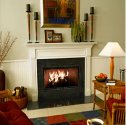 Element Series Radiant Wood Burning Fireplace