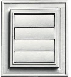 12 in. Square Exhaust Vent, Multiple Locking Positions