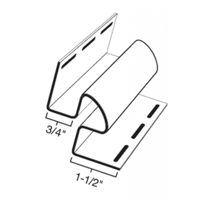 3/4 in. x 120 in. Inside Corner Post