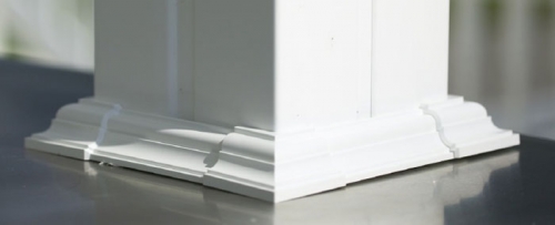 Original Rail 4 Piece Universal Trim Ring 4 in. - 6 in.
