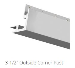 3-1/2 in. x 10 ft. Corner Post Trim