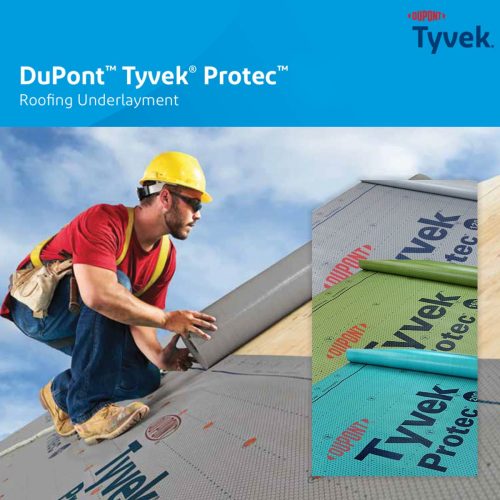 DuPont™ Tyvek® Protec™ Roofing Underlayment (120 / 160 / 200)