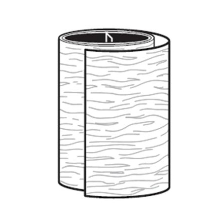 Roll of 24" x 50 ft. PVC Textured Trim Coil
