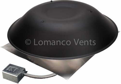 Lomancool 2000 Black Roof Mount Power Vent