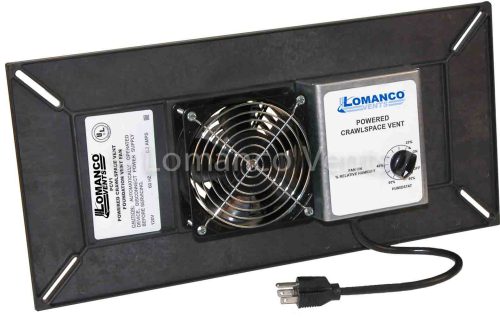 Powered 110 CFM Crawlspace Vent