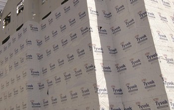 Roll of Tyvek Commercial Wrap