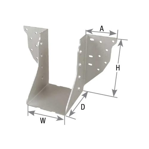 Carton of (10) Heavy Duty 12 Ga. Steel Truss Hangers