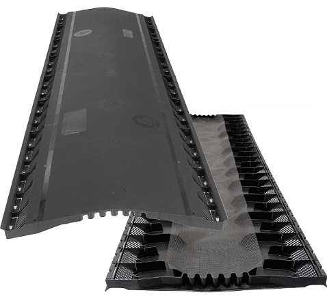 OmniRidge PRO Ridge Vents With Drain Holes, Nails Included