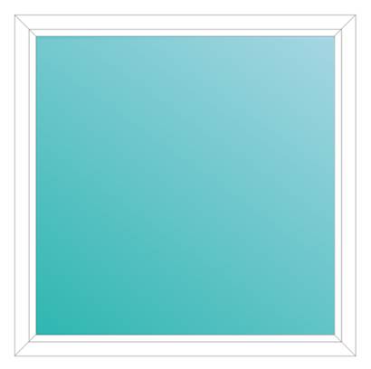 Low-E White Vinyl 1901 Series Argon Picture Window