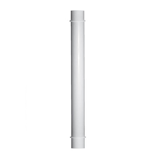White Round Permacast Column Shaft