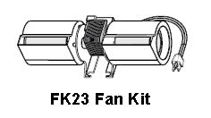 Heatilator FK23 Fan Kit for A36C/A42C Accelerator Series Woodburning Units