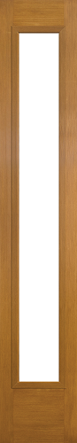 12 in. x 80 in. x 1-3/4 in. Fir Craftsman Full Lite Heritage Series Fiberglass Sidelite, 8 in. x 64 in. Cut Out