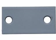 1-1/8 in. x 2-1/4 in. Latchbolt Filler Plate with Screws