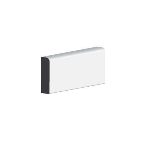 3/8 in. x 1-1/4 in. x 102 in. Primed Stop Moulding Stick