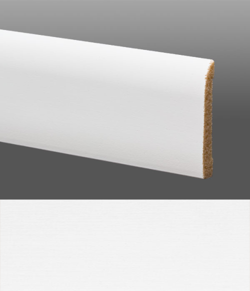 Carton of (20) Crystal White Cap Moulding