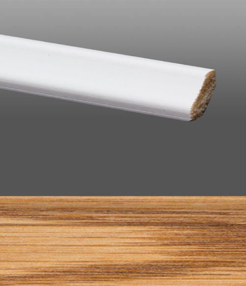 Carton of (20) Small Ultra Oak Inside Woodgrain Corner Moulding