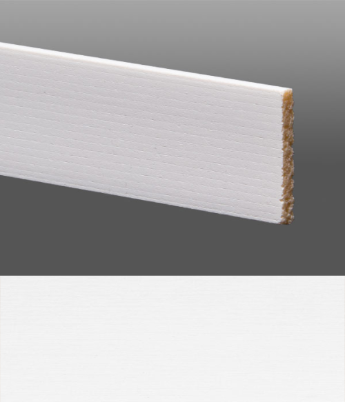 Carton of (25) Crystal White Lattice Moulding