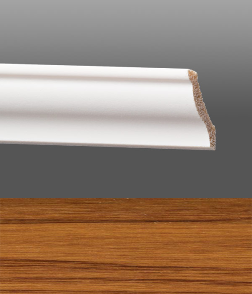 Carton of (12) Autumn Affinity Crown Woodgrain Moulding