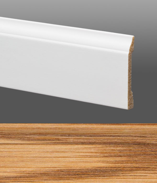 Carton of (14) Ultra Oak OG Woodgrain Base Moulding