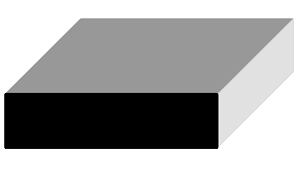 11/16 in. x 3-1/2 in. Staingrade Square Casing, (1) Linear Foot