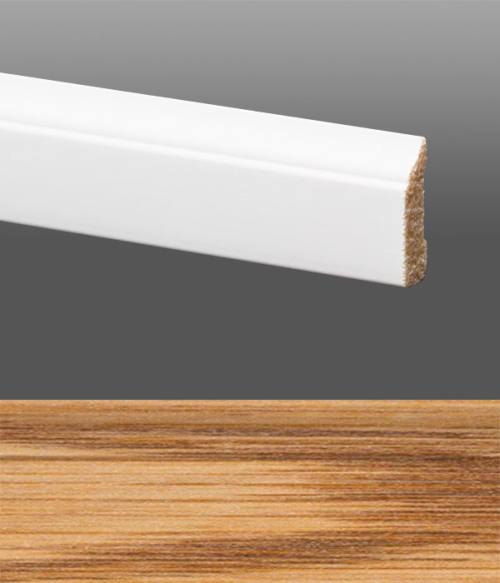 Carton of (25) Ultra Oak Stop Woodgrain Moulding