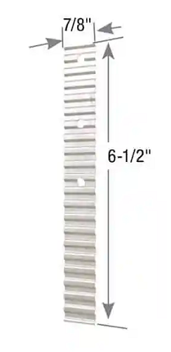 Carton of (25) 7/8 in. x 6-1/2 in. WT22 Masonry Wall Ties