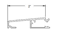 Mill Finish Sill Extender For Metal Door Sills