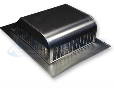 Carton of (6) Lomanco 770 Mill Finish Roof Louvers