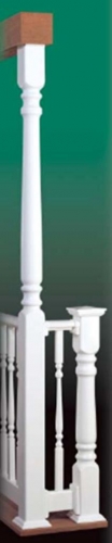Turned Porch Post