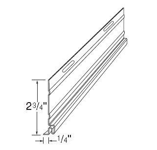 12 ft. 6 in. Vinyl Starter Strip