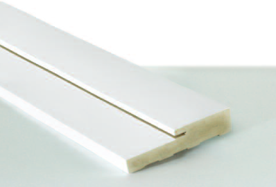 4-9/16 in. x 36 in. Plastpro PVC Primed Head Jamb with Bronze Weatherstrip