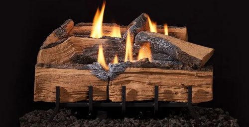 Mezmer 18 in. Split Vent-Free Gas Logs (by Monessen)